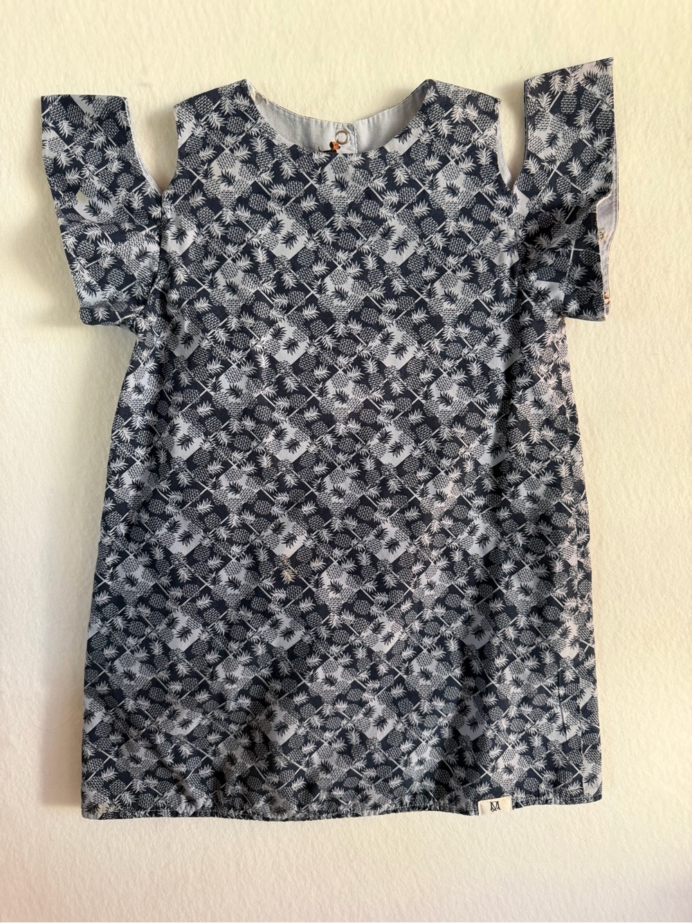 MQ Cold-Shoulder Girls' Reversible Dress